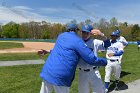 Baseball vs MIT  Wheaton College Baseball vs MIT in the  NEWMAC Championship game. - (Photo by Keith Nordstrom) : Wheaton, baseball, NEWMAC